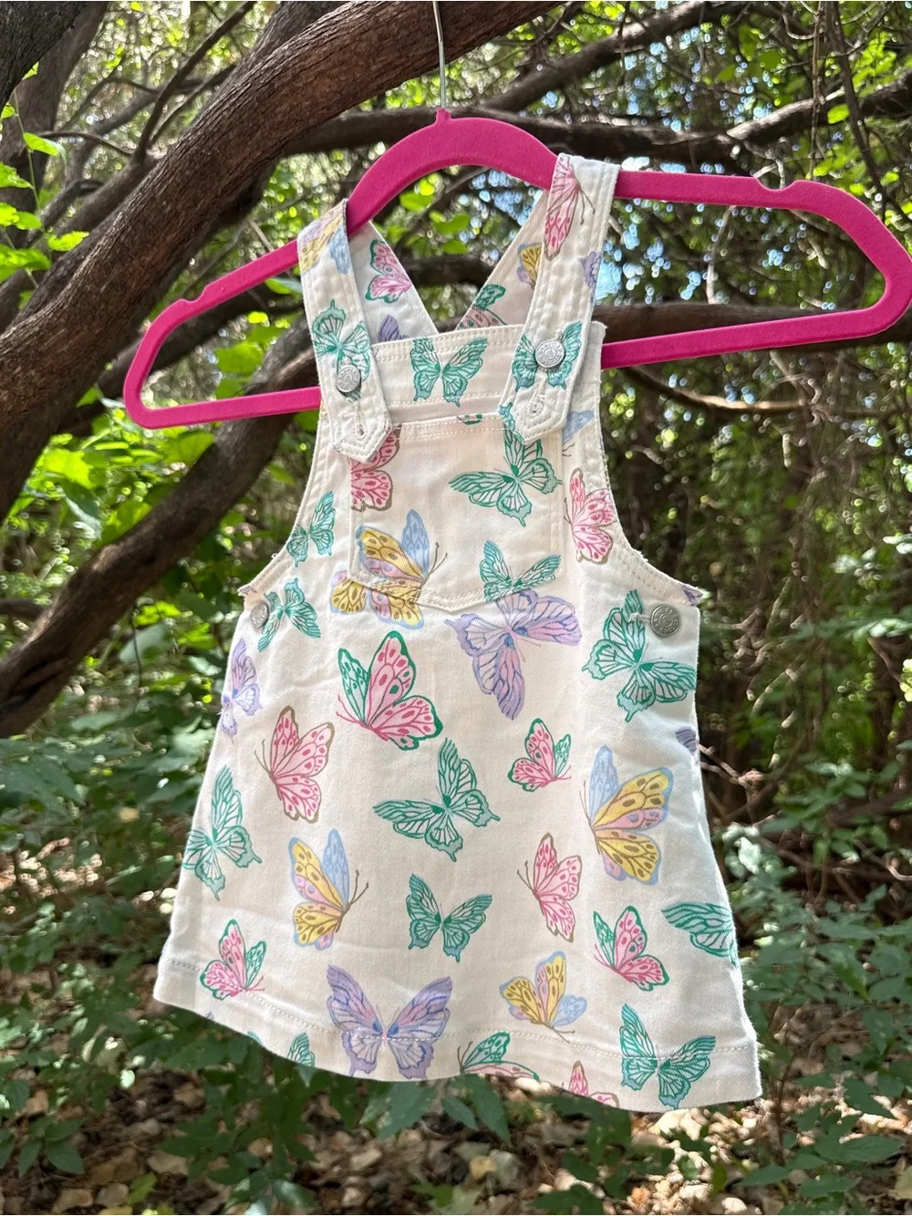 Baby Gap Butterfly Bliss Overall Dress